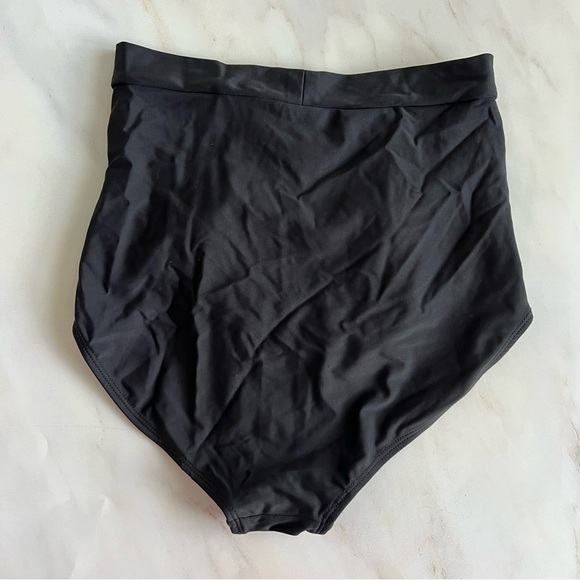 NWOT Shapermint Swim Bottoms Black High Rise Small - Picture 3 of 3